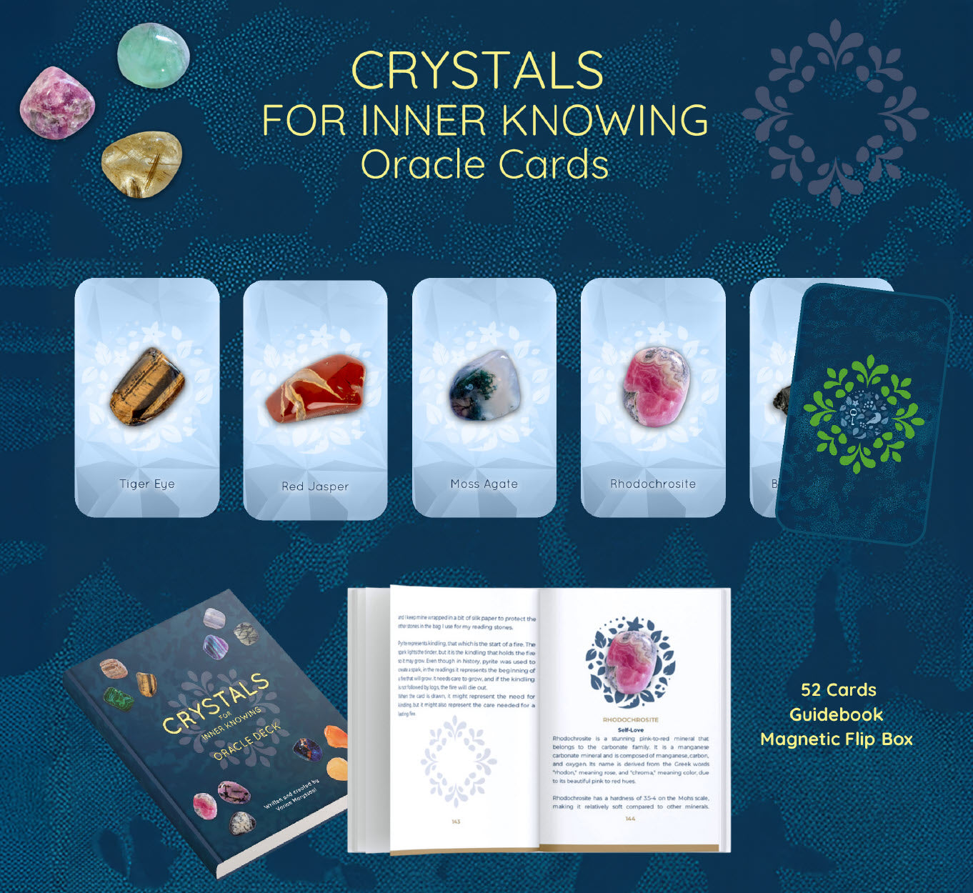 Crystals for Inner Knowing Oracle Cards