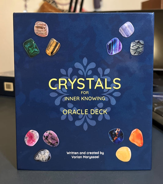 Crystals for Inner Knowing Oracle Cards